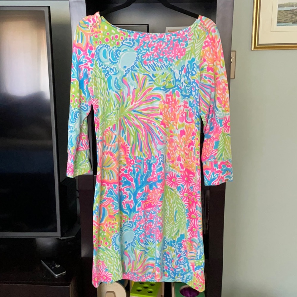 Lilly Pulitzer 3/4 sleeve dress